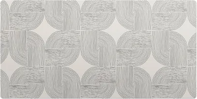 Produktbild von Geometrisches Linienmuster– Schreibtischunterlage – Schreibtisch Tischunterlage – 90x45 cm – Unterlage Groß Schreibtischmatte
