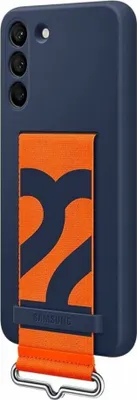 Produktbild von Samsung EF-GG990TNEGWW - Griffigkeit - Navy - Orange - Silikon - Samsung - Galaxy S21 FE