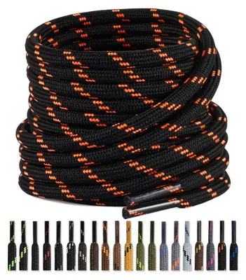 Imagen del producto de Cordones de 4,5 mm, 2 pares, 100 cm, para botas de senderismo