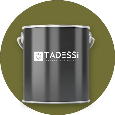 Produktbild von TADESSI Wandfarbe Grün - Pistazie - abwaschbare Innenfarbe matt - Dispersionsfarbe - Geruchsarm und Lösemittelfrei - 2,5 Liter Gebinde