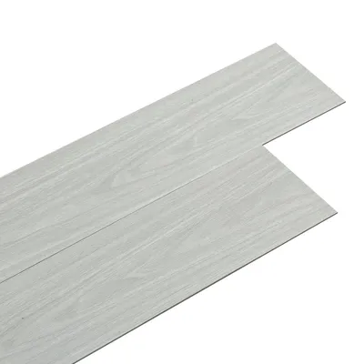 Produktbild von 36 Dielen PVC Bodenbelag Vinylboden Vinyl Fliesen Laminatboden Fußboden Selbstklebend Bodenfliesen Bodenaufkleber Grau 5m²