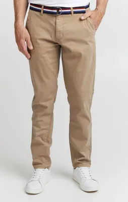 Produktbild von FQ1924 FQRyan Herren Chino Hose Stoffhose mit Stretch und Gürtel Regular Fit