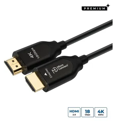 Immagine prodotto di Microconnect HDM191930V2.0OP Cavo HDMI 30 m HDMI tipo A (standard) Nero (HDM191930V2.0OP)