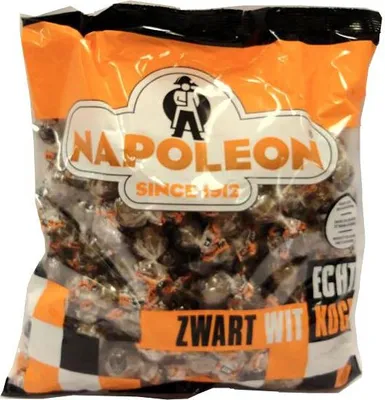 Produktbild von Napoleon - Candy Napoleon Schwarz -Weiß -Tasche 1 kg | 1000 Gramm einbacken