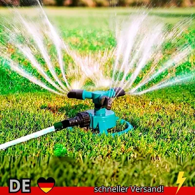 Produktbild von 360 ° Automatisch Drehbare Sprinklerdüse – Verstellbare Sprühmuster für