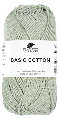 Produktbild von reseda Farbnr. 273 - Pro Lana Basic Baumwolle - 100% Baumwolle -  mercerisiert, gasiert