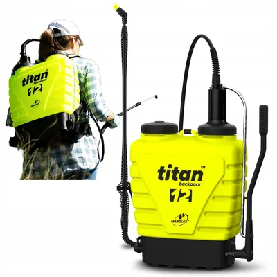 Obrázek produktu pro Postřikovač Marolex Titan o objemu 12 litrů, nosený na zádech