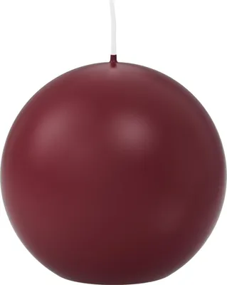 Produktbild von Kugelkerzen Bordeaux Ø 70 mm, 12 Stück