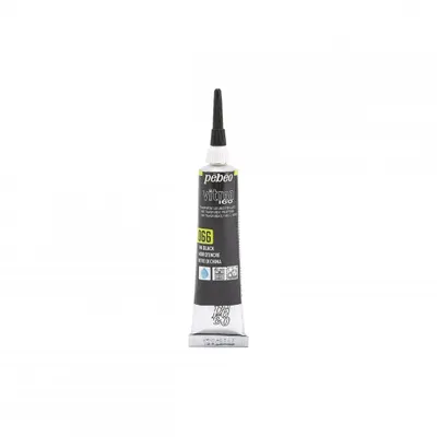 Zdjęcie produktu dla Konturówka Pebeo Vitrea 160 Relief, 20 ml, 66 tusz czarny