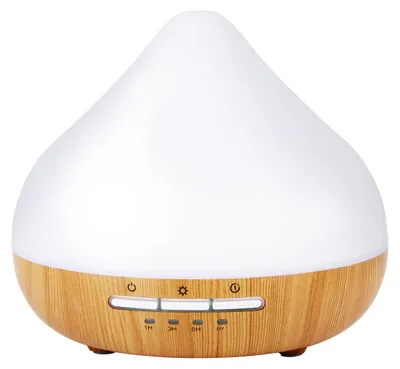 Produktbild von Grundig Aroma Diffuser Luftbefeuchter 300ml Elektrischer Duftöl Diffuser Mit LED-Licht und Timer - Diffusor Für Ätherische Öle - Ohne Kabel - Weiß
