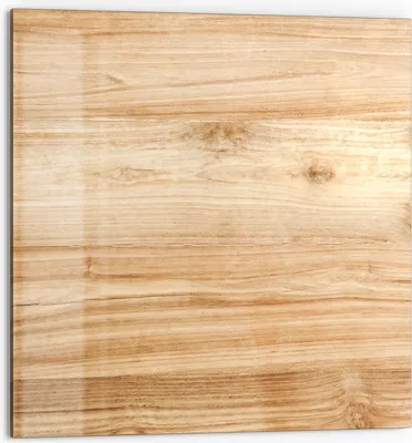 Produktbild von DEQORI Küchenrückwand Glas 60x60 cm 'Holzstruktur detailliert' Spritzschutz Bad Rückwand