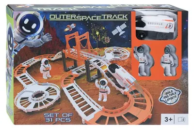 Produktbild von Space Raceway Spielset, 31dlg.