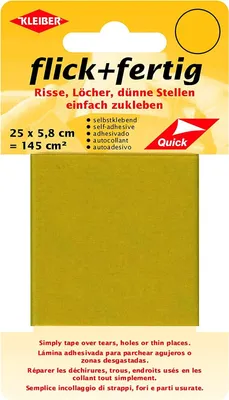 Produktbild von KLEIBER Reparatur-Set Flick + Fertig gelb selbstklebend