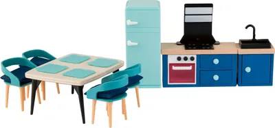 Produktbild von Playtive Junior Puppenhaus Möbel 338121 Küche