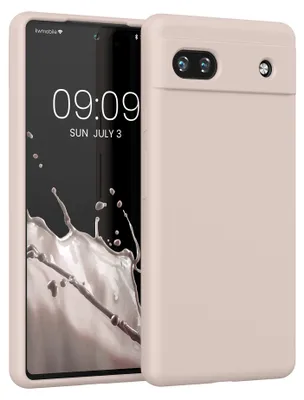 Produktbild von kwmobile Handyhülle für Google Pixel 6a Hülle, für Pixel 6a Case - Hülle Silikon - kabelloses Laden - Coconut Swirl