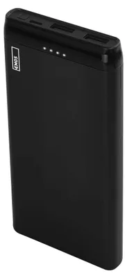 Powerbank EMOS Alpha 10S, 10 000 mAh, 10 W, schwarz