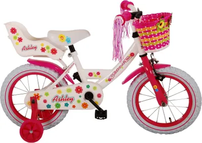 Produktbild von Volare Ashley Kinderfahrrad - Mädchen - 14 Zoll - Weiß - 95 % zusammengebaut