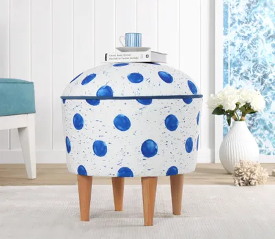 Immagine prodotto di Hanah Home, Rakamoz 8857, pouf, 50% COTONE / 50% LINO, multicolore, 43 x 43 x 46 cm