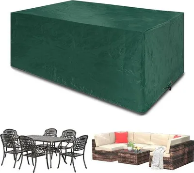 Produktbild von Wasserdichte Terrassengarnitur Abdeckung groß rechteckig 170x95x70cm