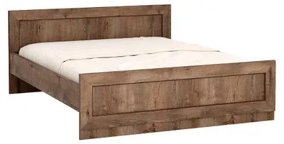 Produktbild von Doppelbett GIADA - 160x200, Lefkas-Eiche