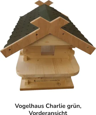 Obrázek produktu pro Ptačí budka Charlie, zelená