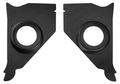 Produktbild von RETROSOUND Kickpanels für CHEVROLET 1955-56, schwarz ohne S-62 Lautsprecher
