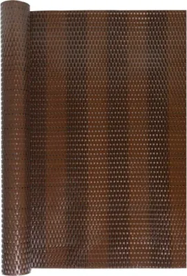 Produktbild von vidaXL Balkon-Sichtschutz Braun und Schwarz 400x80 cm Poly Rattan