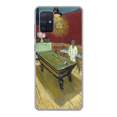 Produktbild von MuchoWow® Handyhülle Schutzhülle Hülle für Samsung Galaxy A51 5G Das Nachtcafé - Vincent van Gogh Silikon Softcase Handy Hülle - Abbildung