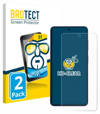Produktbild von 2x Für Samsung Galaxy S26 Schutzfolie BROTECT Displayschutz Display Schutz Folie Klar Transparent