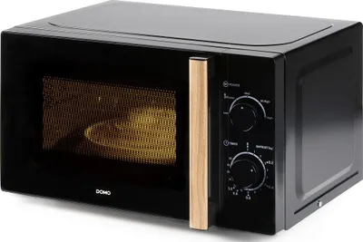 Imagen del producto de Domo DO2820, Encimera, Microondas independiente, 20 litros, 700W, Giratorio, Color negro