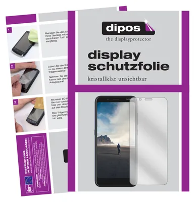A collage of images showing instructions for applying a screen protector and marketing material for the product.