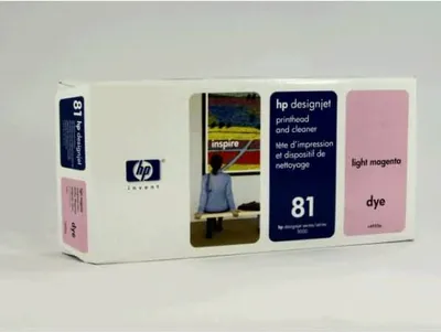 Image de Tête d'impression et nettoyeur de tête d'impression HP C4955A magenta clair