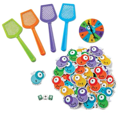 Zdjęcie produktu dla Learning Resources Mathswatters Addition & Subtraction Game, 5 lat(a), Wielobarwny