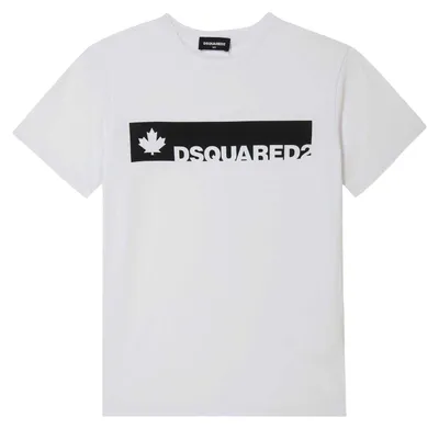 Produktbild von DSquared2 - T-Shirt für Jungen GT22039 (164) (Weiß/Schwarz)