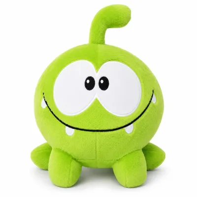 Produktbild von Wiztex Frosch Kuscheltier - 25 cm Plüschtier Cut The Rope Nom Frog Om Kinder Spielzeug