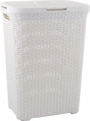 Zdjęcie produktu dla Kosz na pranie Curver Style 60L kremowo-biały