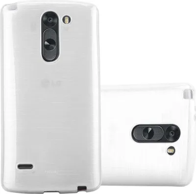 Produktbild von Cadorabo Hülle für LG G3 STYLUS Schutz Hülle in Silber Schutzhülle TPU Silikon Etui Case Cover