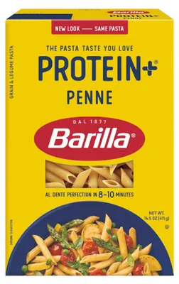 Obrázek produktu pro Barilla Penne Rigate Protein Plus s hrachovým proteinem 400g