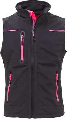 Produktbild von U-Power Softshell-Weste Universe, Farbe:grey fucsia, Größe:S