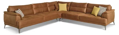 Image de Canapé D'Angle En Forme De L Grand Salon
