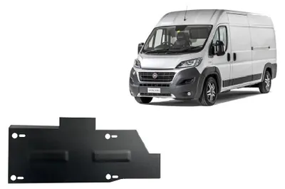 Obrázok produktu pre Oceľová ochrana pre nádrž AdBlue vozidla Fiat Ducato