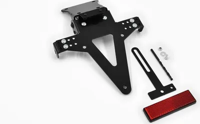 Zdjęcie produktu dla ZIEGER Classic Kompletny uchwyt tablicy rejestracyjnej kompatybilny z Kawasaki ZX-6R BJ 2005-06