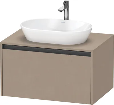 Produktbild von Duravit Ketho.2 Wastafelonderkast 80x55x45,9 cm Mat Linnen