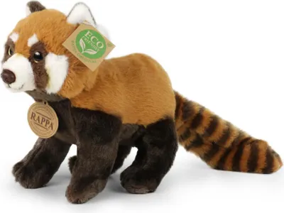 Produktbild von RAPPA Plüsch-Panda rot 20 cm ECO-FRIENDLY