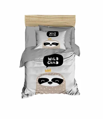 Productafbeelding van L'Essentiel Linge de Maison, PH1104, Babybeddengoedset, grijs, 100 x 150 cm