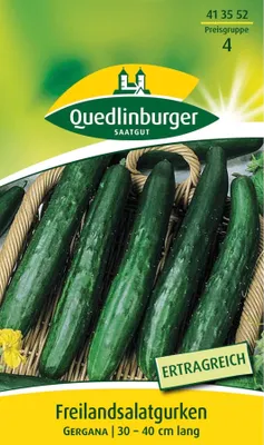 Produktbild von Salatgurke Gergana | Salatgurkensamen von Quedlinburger