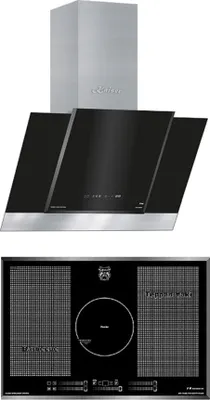 Produktbild von Kaiser Dunstabzugshaube AT 8438 F ECO 80 cm + KCT 777 FI La Perle Induktions-Kochfeld