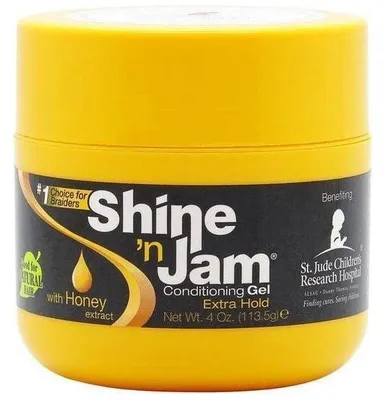 Produktbild von Proam Ampro Shine 'n Jam Konditionierungsgel, extra haltbar, 4 Oz