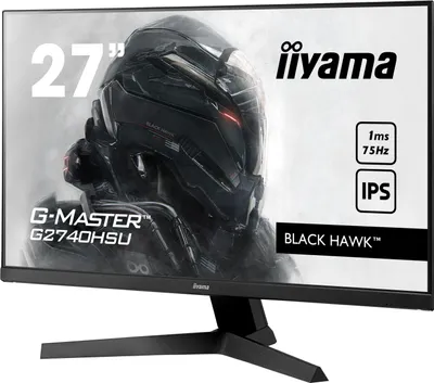 Produktbild von iiyama G-MASTER G2740HSU-B1, 68,6 cm (27"), 1920 x 1080 Pixel, Full HD, LED, 1 ms, Schwarz