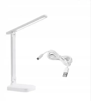 Produktbild von LED-Schreibtischlampe mit Touch-Funktion und verstellbarem Licht, USB